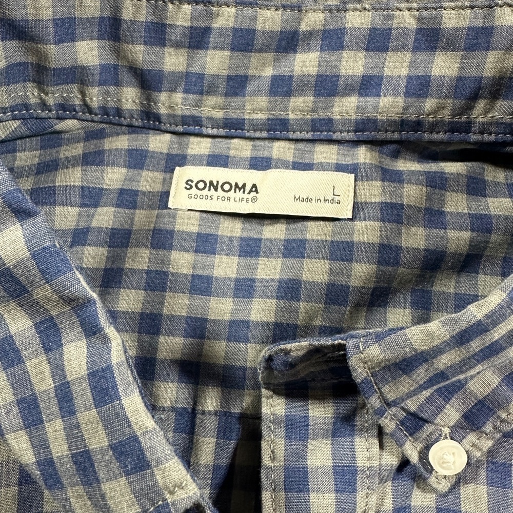 Men’s Sonoma Brand Shirt Size Large​​​ - Picture 5 of 7